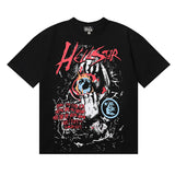 Hellstar T Shirts Retro abstract print