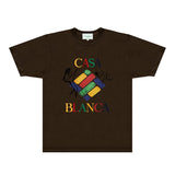 Casablanca T Shirts Fashion Print Street