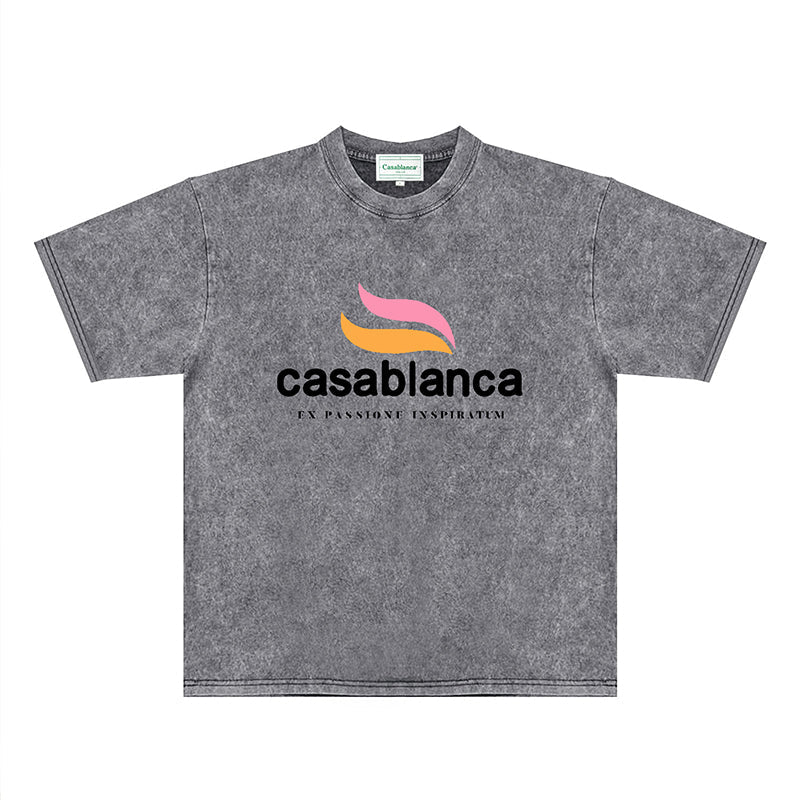 Casablanca Distressed T-Shirt