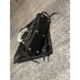 Chh Chrome Heart Leather Bag