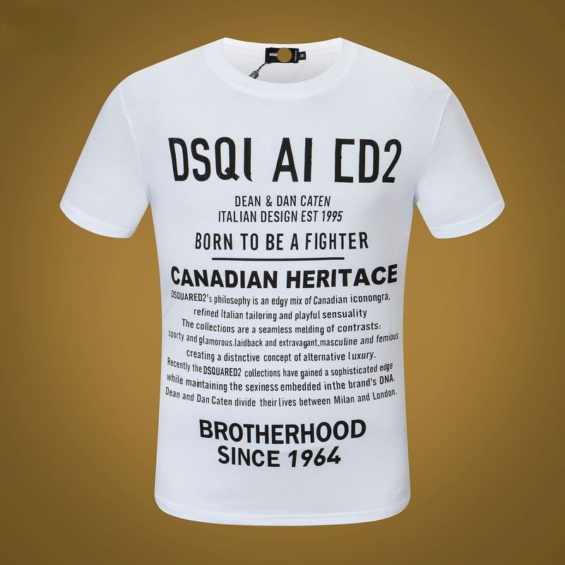 Dsq2 T Shirt Casual Sports Printed Short Sleeve Summer Men
