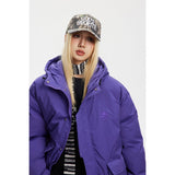 Unisex Coat Loose Men's and Women's Same Winter Thickened Hooded Cotton Jacket