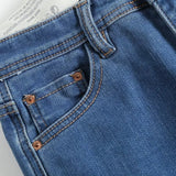 Women Jeans Fleece-lined Tight-Fit Slim-Fit Figure Flattering