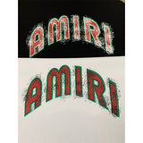 Amiri T Shirts Fashion Print Couple High Street