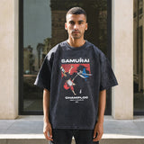 Mens Vintage T-Shirt Printed Short Sleeve T-Shirt