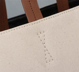Off White Bag Casual Outdoor Convenient Tote Bag