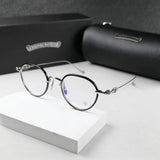 CHH Chrome Hearts Glasses 925 Silver Personality Glasses Frame Myopia Glasses Frame