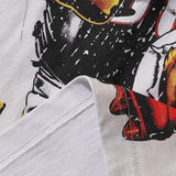 MAJESTIK T Shirts The World Bear Tee Hot Diamond