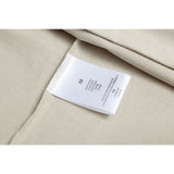 Fog Essentials T Shirts Spring/Summer FOG Season 9 Double Line Flocking Letter V-Neck Short Sleeves