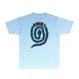 Amiri T Shirts Printed Trendy Pure Cotton
