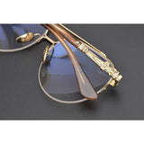 CHH Chrome Hearts Glasses Versatile Large Frame Pure Titanium Myopia Glasses Frame