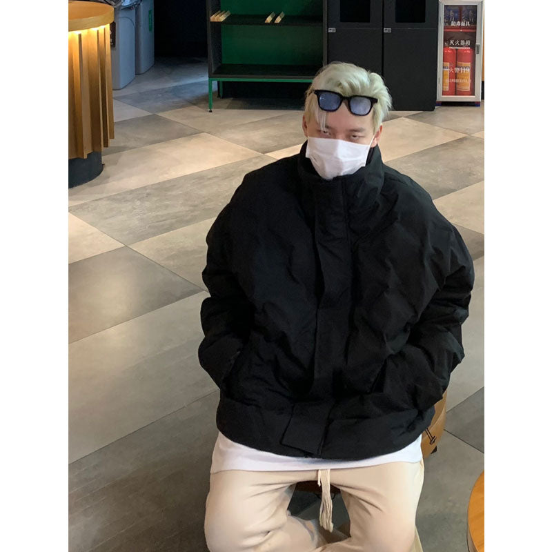 Men Cotton Coat Thickened Cotton Jacket