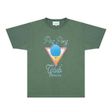 Casablanca T Shirts Fashion Print Street