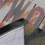 Godspeed t Shirts Los Angeles Hollywood Hills Fire Print Cotton Casual Short Sleeve Men and Women