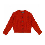 Ralph Lauren Knitted sweaters Ralph Lauren embroidered sweater cardigan knitted sweater loose vintage