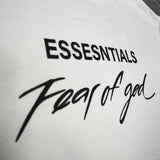 Fog Essentials T Shirts Spring Summer FOG Letter Crew Neck Short Sleeves