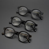 CHH Chrome Hearts Glasses Thick Frame Anti-Blue Myopia Glasses Frame Plain lens