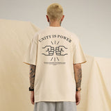 Men T-shirt Fun Printing Idle Style All-Match