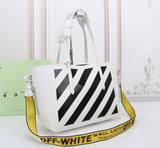 Off White Bag Casual Outdoor Convenient Tote Bag