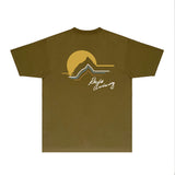 Rhude T Shirts Printed Trendy Pure Cotton