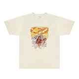 Casablanca T Shirts Fashion Print Street