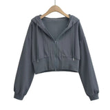 Women Hoodie Fashion Loose Drawstring