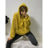 Women Hoodie Lamb Fur Fleece-lined Sports Casual Versatile