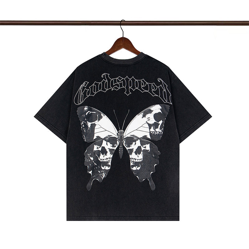 Godspeed T-Shirt Retro Fantasy Pattern