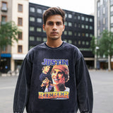 Mens Vintage Long Sleeve Shirt