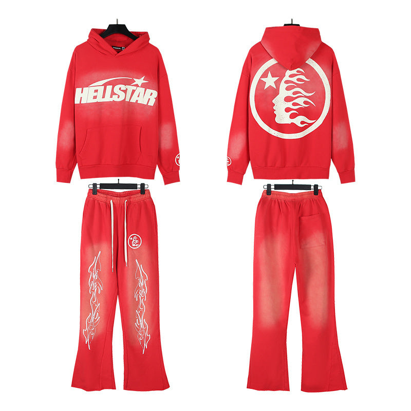Hellstar Hoodie And Pants Two-Piece Set