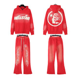 Hellstar Hoodie And Pants Two-Piece Set