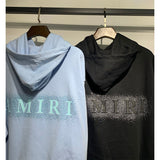 Amiri Hoodie High Street Fashion Prints