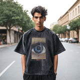 Mens Vintage T Shirt Vintage Character Hip Hop Rapper