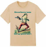 Strawberry Jams But My Don't T-Shirt, Funny Strawberry L