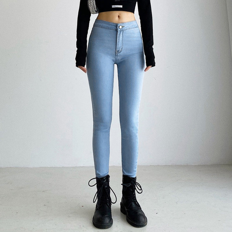 Women Jeans Elastic Skinny Slimming