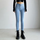 Women Jeans Elastic Skinny Slimming