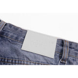 Gallery Dept Jeans with Artistic Ink Splatter and Distressed Flares