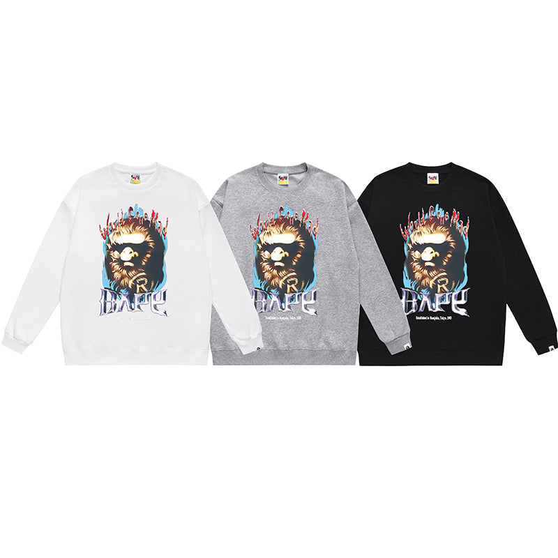 Bathing ape Crew neck sweatshirt