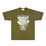 Casablanca T Shirts Fashion Print Street