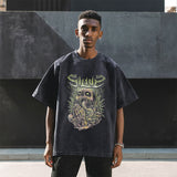 Mens Vintage T Shirt Short Sleeve T-Shirt Men's and Women's