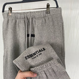 Fog Essentials Sweatpants Unisex Offset Logo Fleece Sweatpants