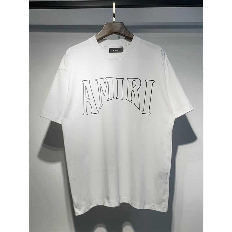 Amiri T Shirts Fashion Print Couple High Street