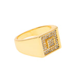 Rings Hip Hop Hipster Zircon Ring Vintage St. Valentine's