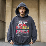 Mens Vintage Hoodie Hooded Sweater Men's Hoodie
