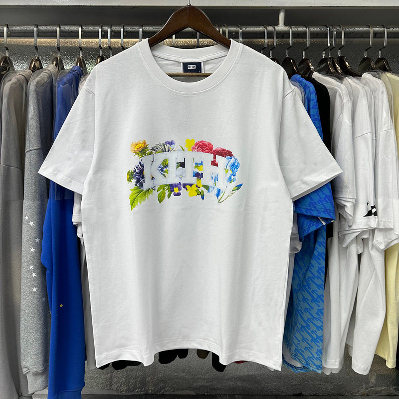 Kith T-Shirt Multicolor Floral Print Tee