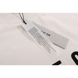 Fog Essentials T Shirts Spring/Summer FOG Main Line Plastic Letter Crew Neck Short Sleeves