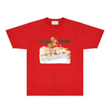 Casablanca T Shirts Fashion Print Street