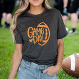 Game Day Football Shirt Women Football Season T shirt Short