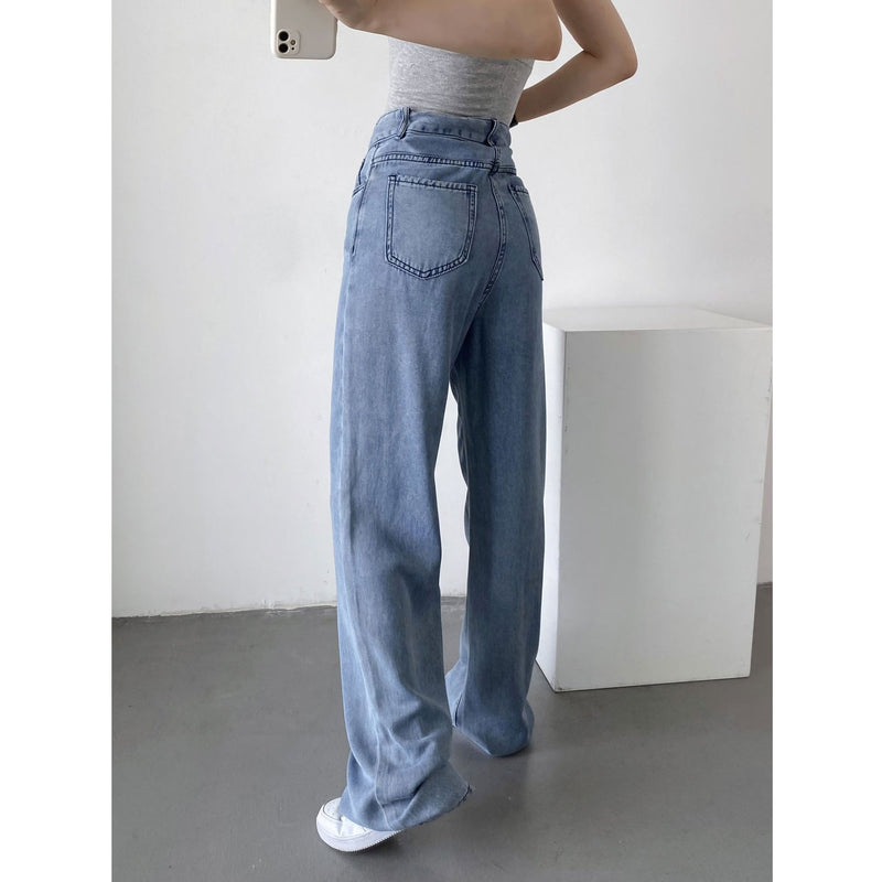 Women Jeans Loose All-Matching Slimming