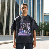 Mens Vintage T Shirt Short Sleeve T-Shirt Men's and Women's